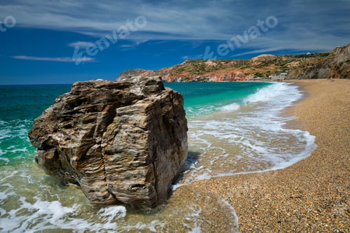 Preview: Paleochori beach, Milos island, Cyclades, Greece