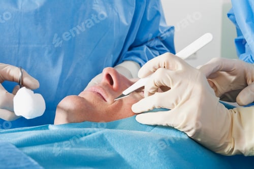 Preview: Germany, Munich, Surgeons performing operation