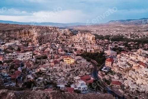 Preview: Beautiful city located in the mountains in Turkey