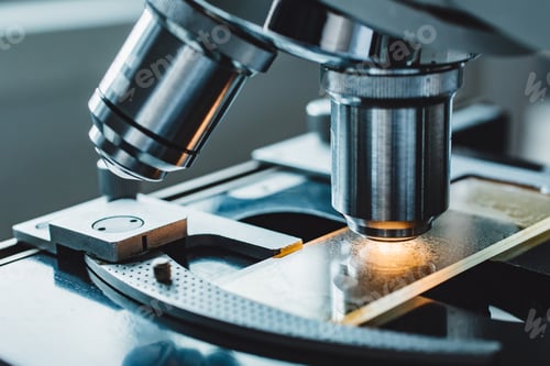 Preview: Close-up shot of microscope
