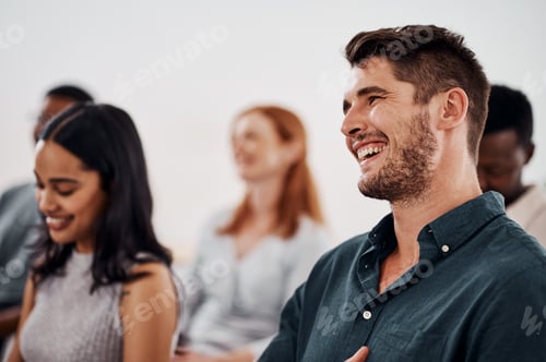 Preview: All the attendees have big smiles in this conference