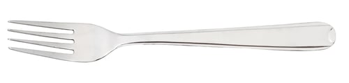 Preview: steel flat fork - cutlery isolated on white