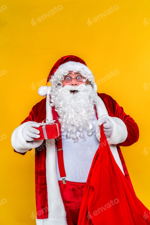 Preview: Funny Santa Claus portrait