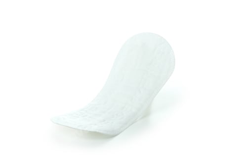 Preview: Fresh sanitary pad isolated on white background