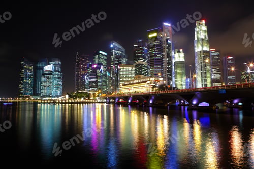 Preview: Singapore at night