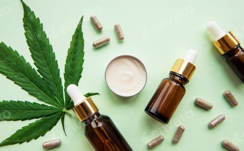 Preview: cannabis cosmetic product