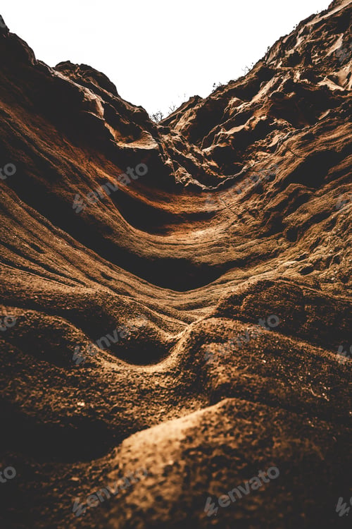 Preview: Rugged Canyon Walls and Sky