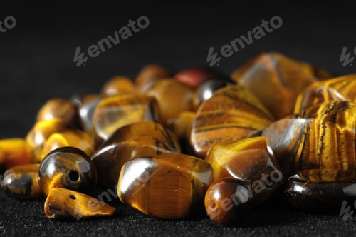 Preview: Tiger Eye Stones , digital photo image