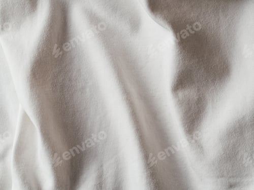 Preview: White cotton jersey fabric texture