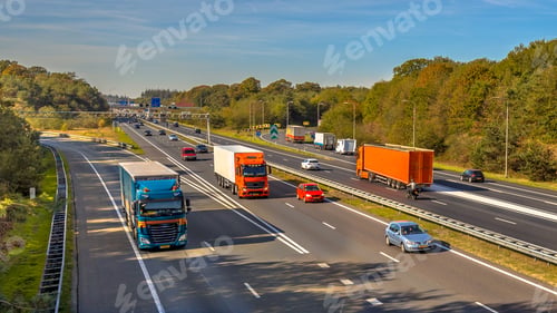 Preview: Evening Traffic seen from Above