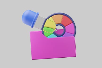 Vorschau: Sechsteiliges Rad mit kreisförmiger Bolzenanordnung