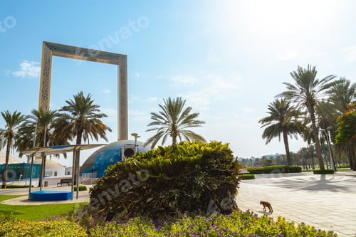 Preview: Dubai Frame in Zabeel Park in Dubai