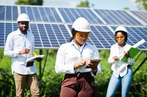 Preview: Africa solar energy concept