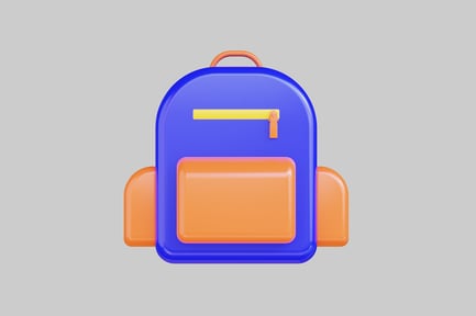Preview: Cartoon school backpack