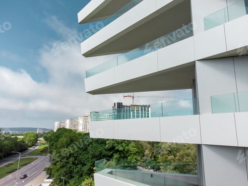 Preview: Modern office or residential building background