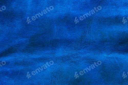 Preview: Blue leather texture, abstract background