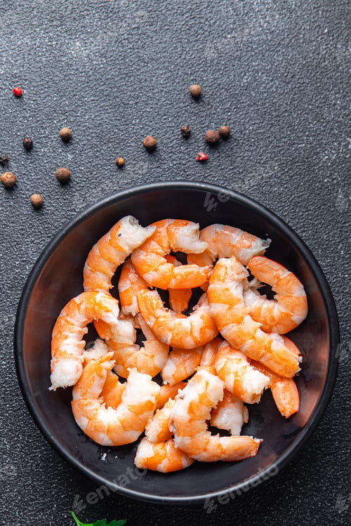 Preview: shrimp seafood food fresh healthy meal food snack on the table
