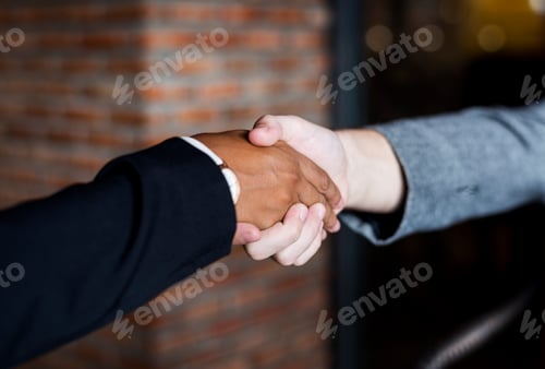 Preview: Businessmen shaking hands in a agreeement