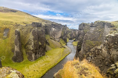 Preview: Fjadrargljufur is a beautiful, dramatic canyon in South Iceland and popular tourist destination