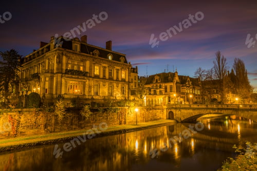 Preview: View of Strasbourg France the river
