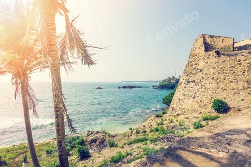 Preview: view from walls at fort Galle