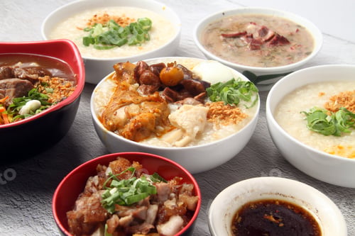 Preview: Freshly cooked assorted famous Filipino food