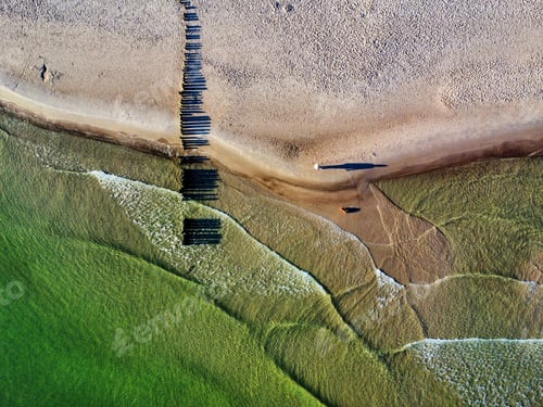 Preview: Aerial view of a beach