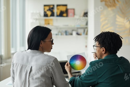Preview: Designers working with colors
