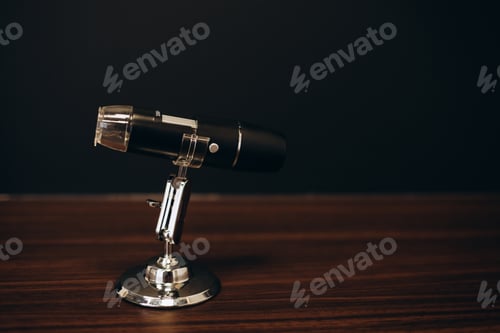 Preview: Special dermatology equipment system, hair loss and trichology concept.