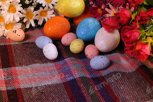 Preview: Colorful Traditional Easter Paschal Eggs