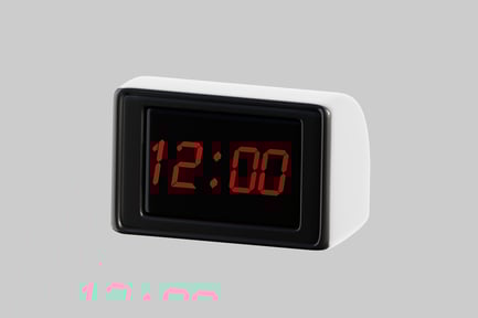 Preview: Retro digital alarm clock
