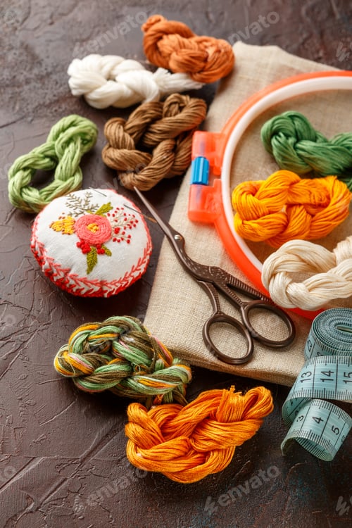 Preview: Set for embroidery