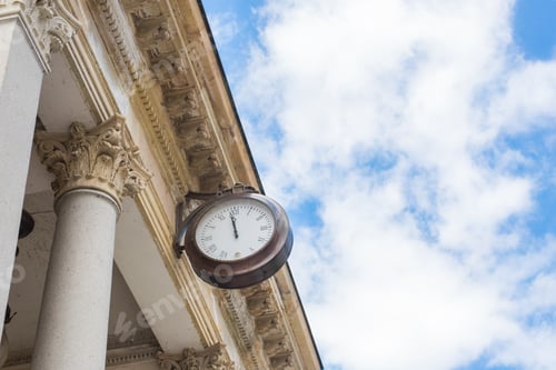 Preview: Old clock at the station
