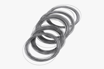 Preview: Metal Wire Coils Stack