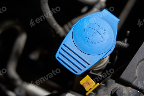 Preview: washer fluid reservoir filler cap for car windshield washer fluid