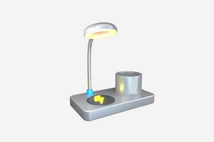 Preview: LED Desk Lamp 3D Illustration