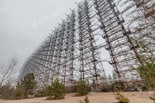 Preview: Soviet Radar System Duga near Chernobyl Nuclear Power Plant