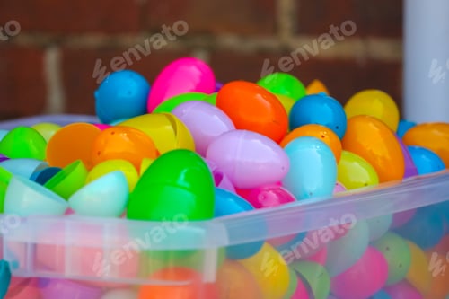 Preview: Plastic Easter eggs