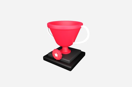 Preview: Modern Throphy 3D Illustration