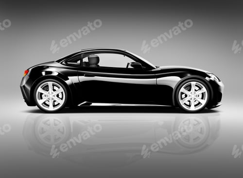 Preview: Black Sport Car