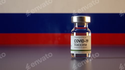 Preview: Vial of COVID-19 Vaccine on a Surface