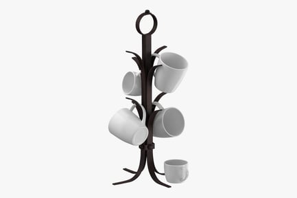 Preview: Countertop Mug Tree with Mugs