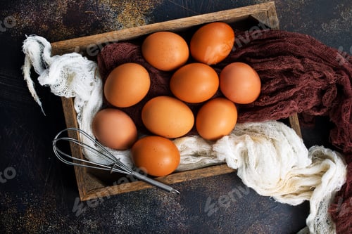 Preview: raw eggs