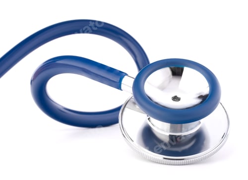Preview: Medical stethoscope or phonendoscope