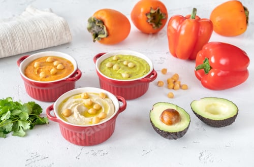 Preview: Assortment of hummus