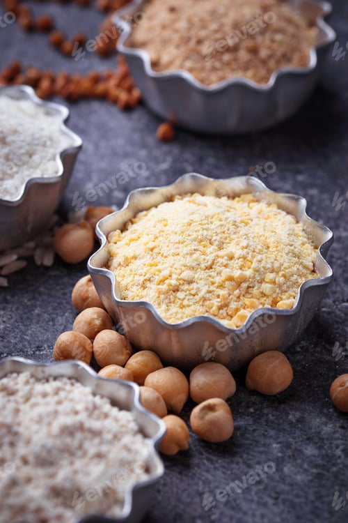 Preview: Gluten free chick peas flour.