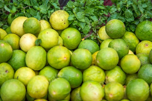 Preview: Lime and mint on the market