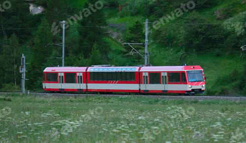 Preview: Train to Zermatt from the field