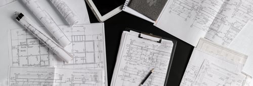 Preview: Architect works remotely from home in quarantine, lockdown covid