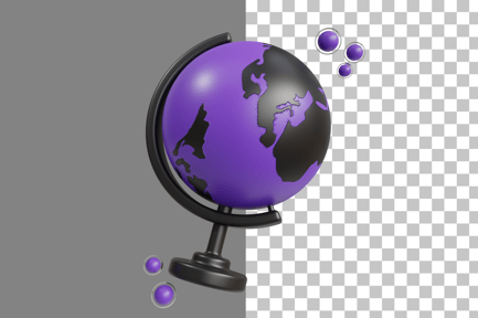 Preview: Globe Earth 3D Icon